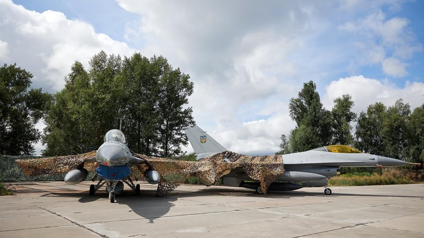 Украинские F-16