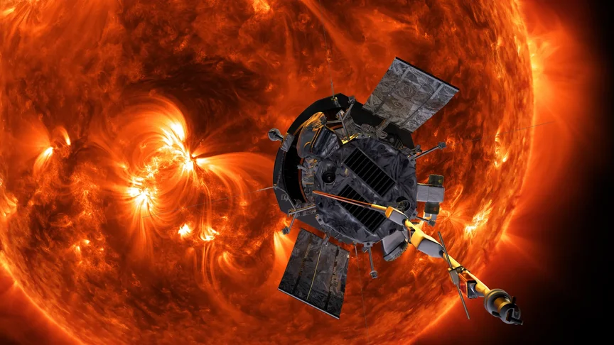 Иллюстративное изображение NASA Parker Solar Probe